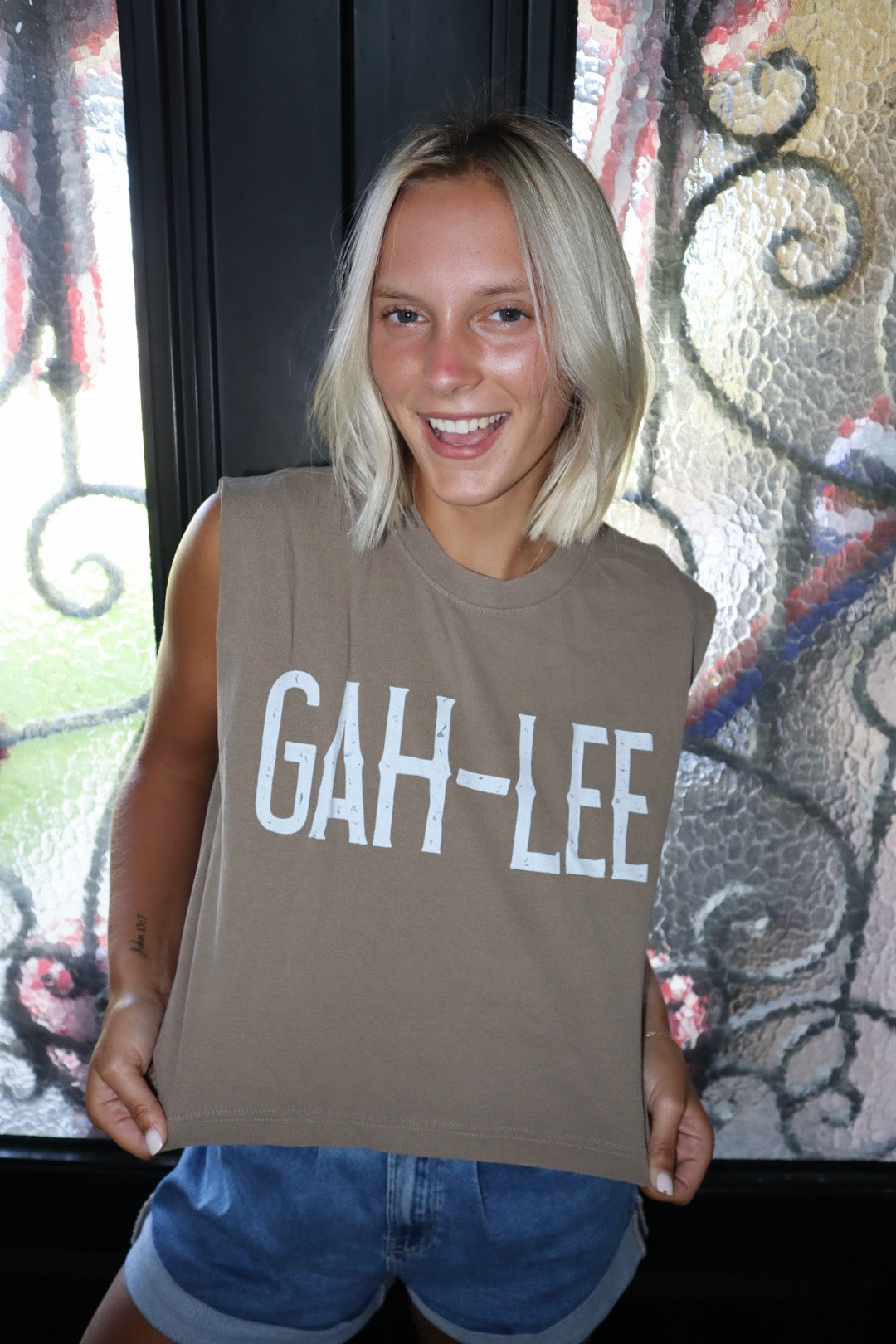 Gah-Lee Boxy Crop
