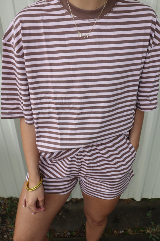 Lena Striped Set