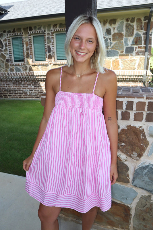 Addison Striped Sundress