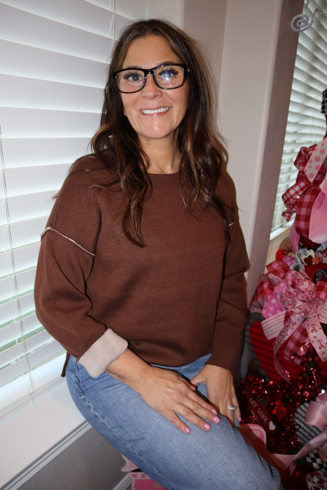 Love Always Reversible Sweater