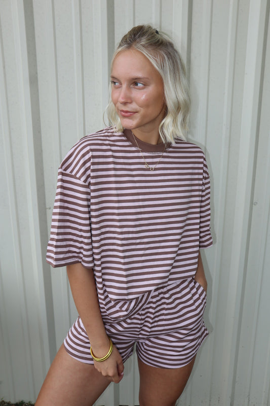 Lena Striped Set
