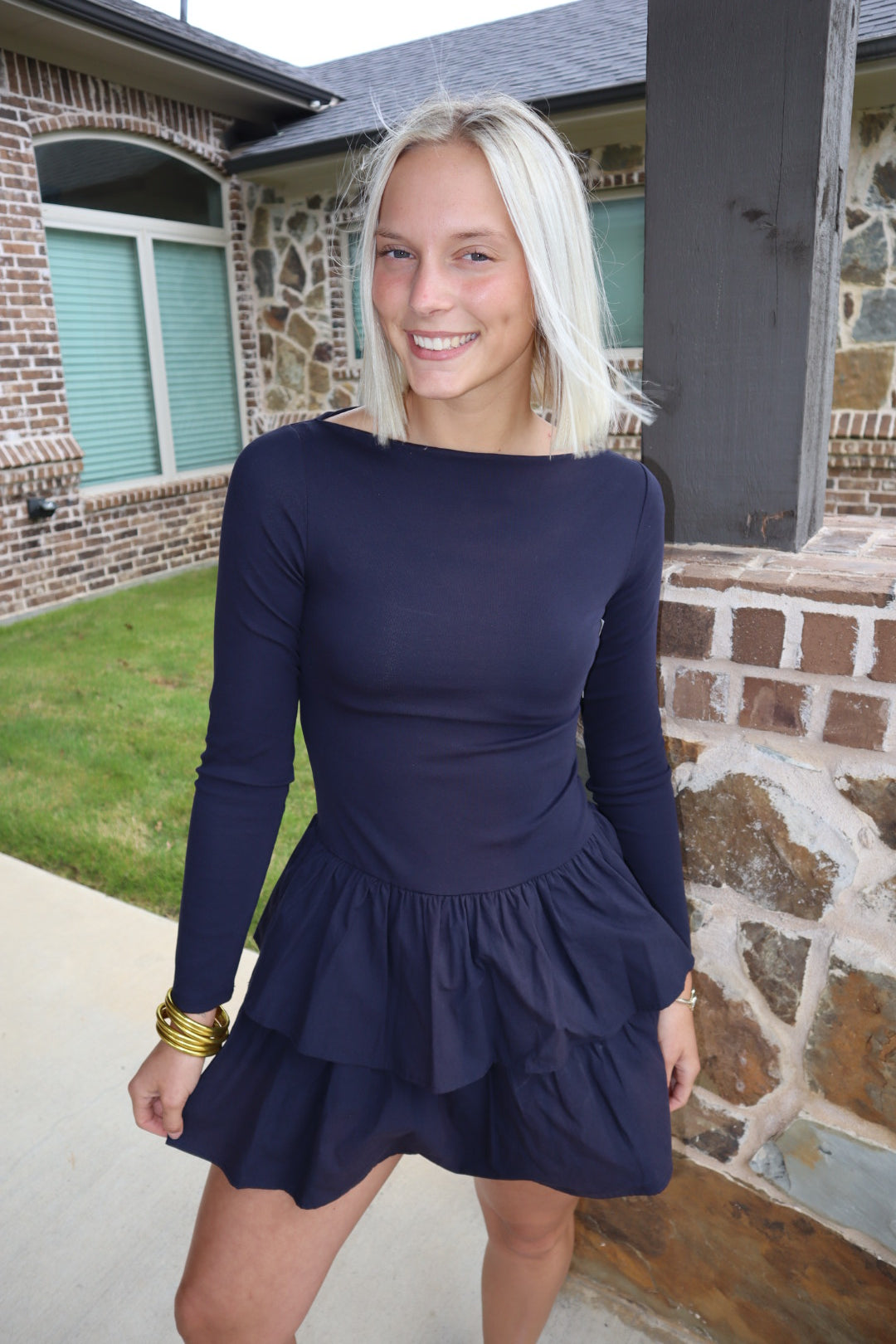 Jodie Navy Dress