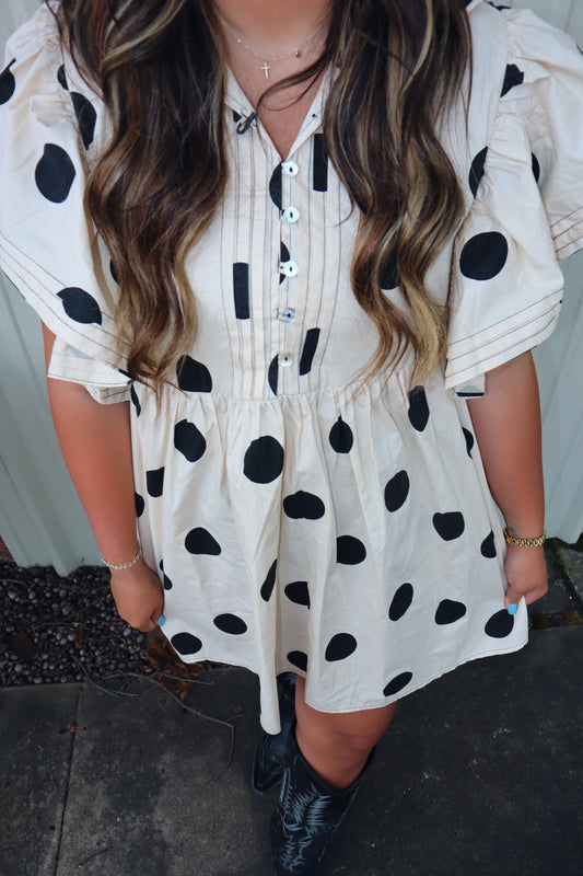Missy Polka Dot Dress