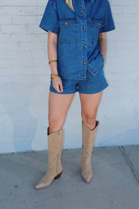 Annie Button Down Top