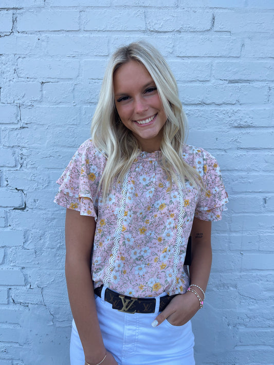 Eliza Floral Top