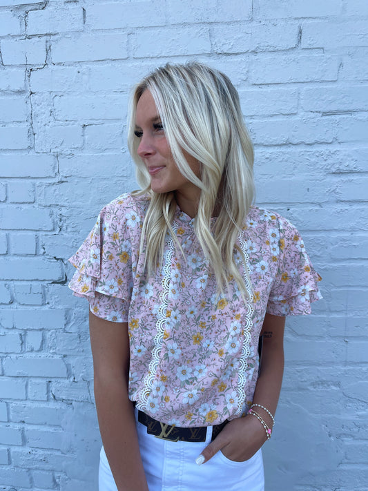 Eliza Floral Top